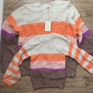 Mommy and Me sweaters (M/XS)